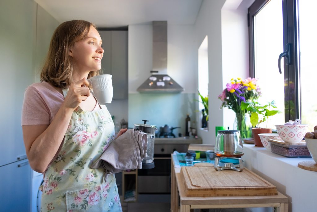How can I beautify my small kitchen