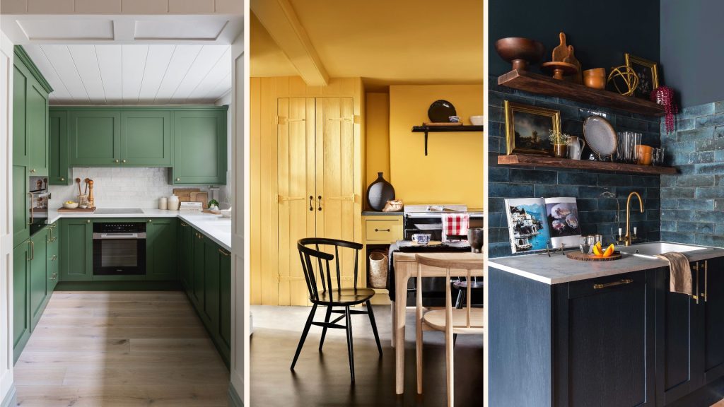 What color cabinets for a small kitchen