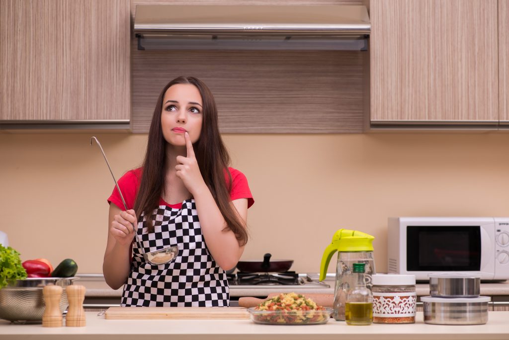 Where should I put food in a small kitchen