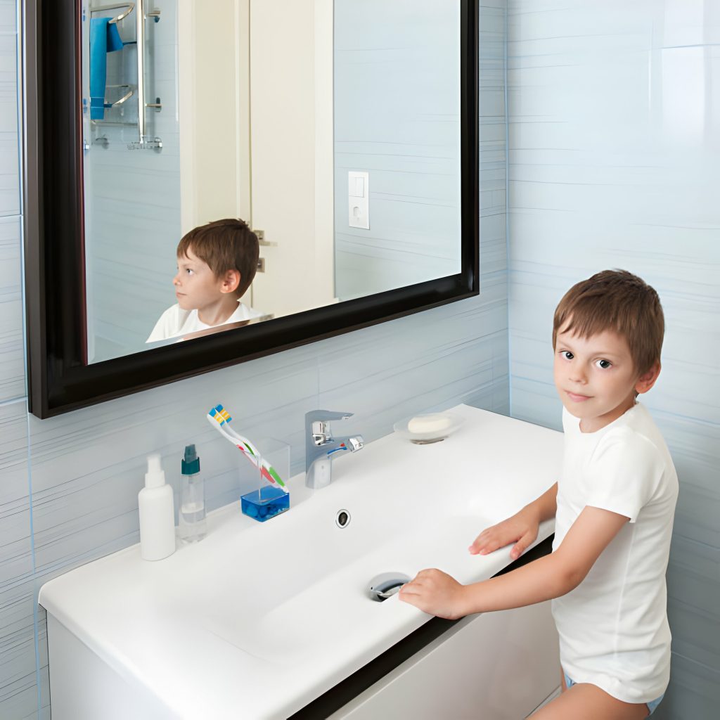 Does a bathroom need a mirror?